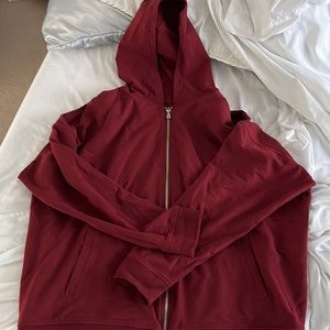 Burgundy US hoodie